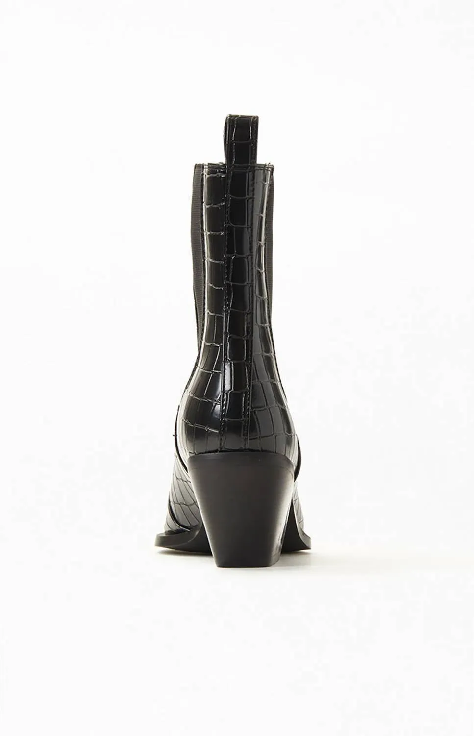 Women's Ukaya Boots In Black Croc