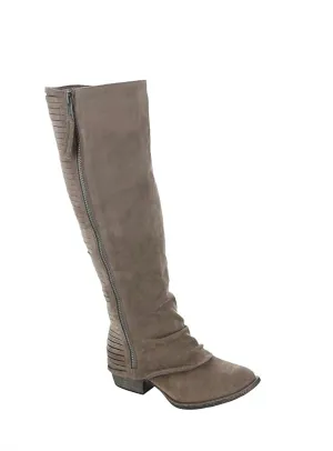 Women's Very Strippy Tall Boot In Taupe