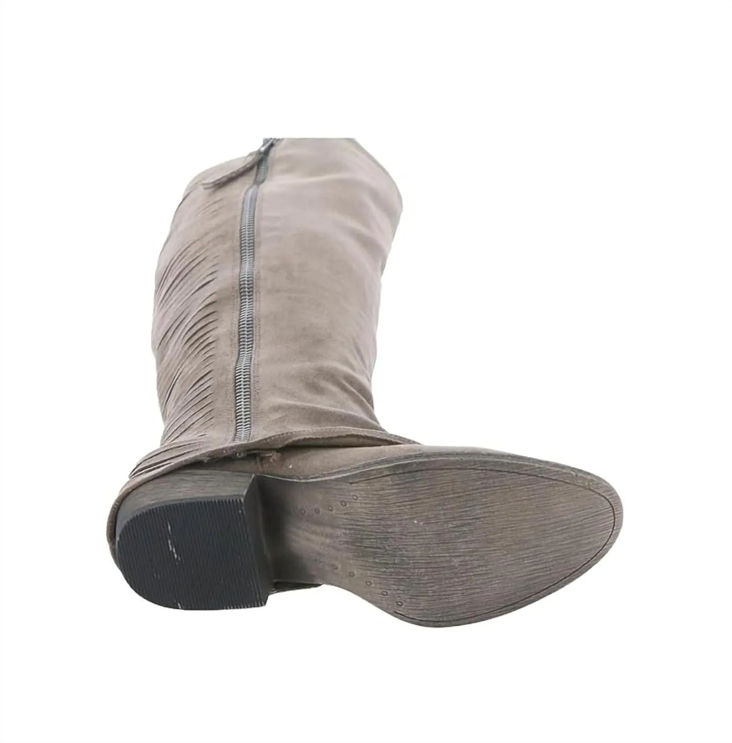 Women's Very Strippy Tall Boot In Taupe