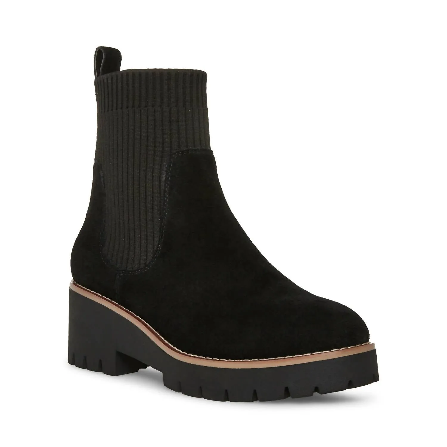 Women's Waterproof Darren Bootie In Black Suede