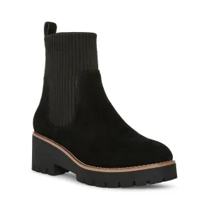 Women's Waterproof Darren Bootie In Black Suede