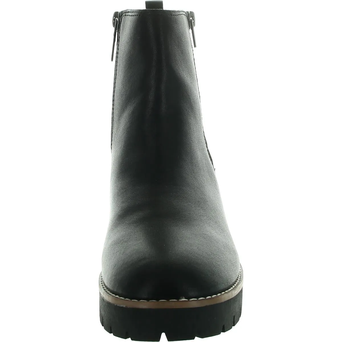 Womens Waterproof Leather Ankle Boots