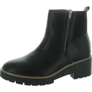 Womens Waterproof Leather Ankle Boots