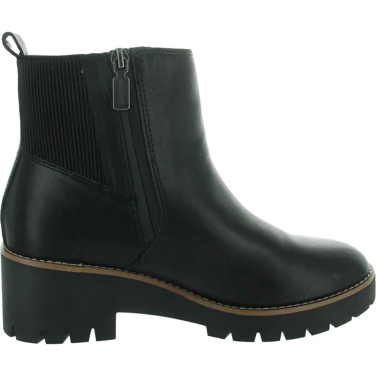 Womens Waterproof Leather Ankle Boots