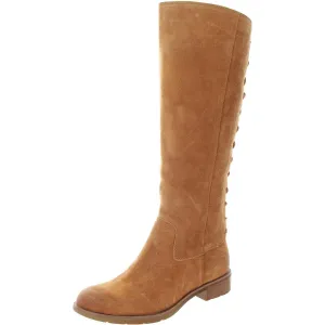 Womens Waterproof Leather Knee-High Boots