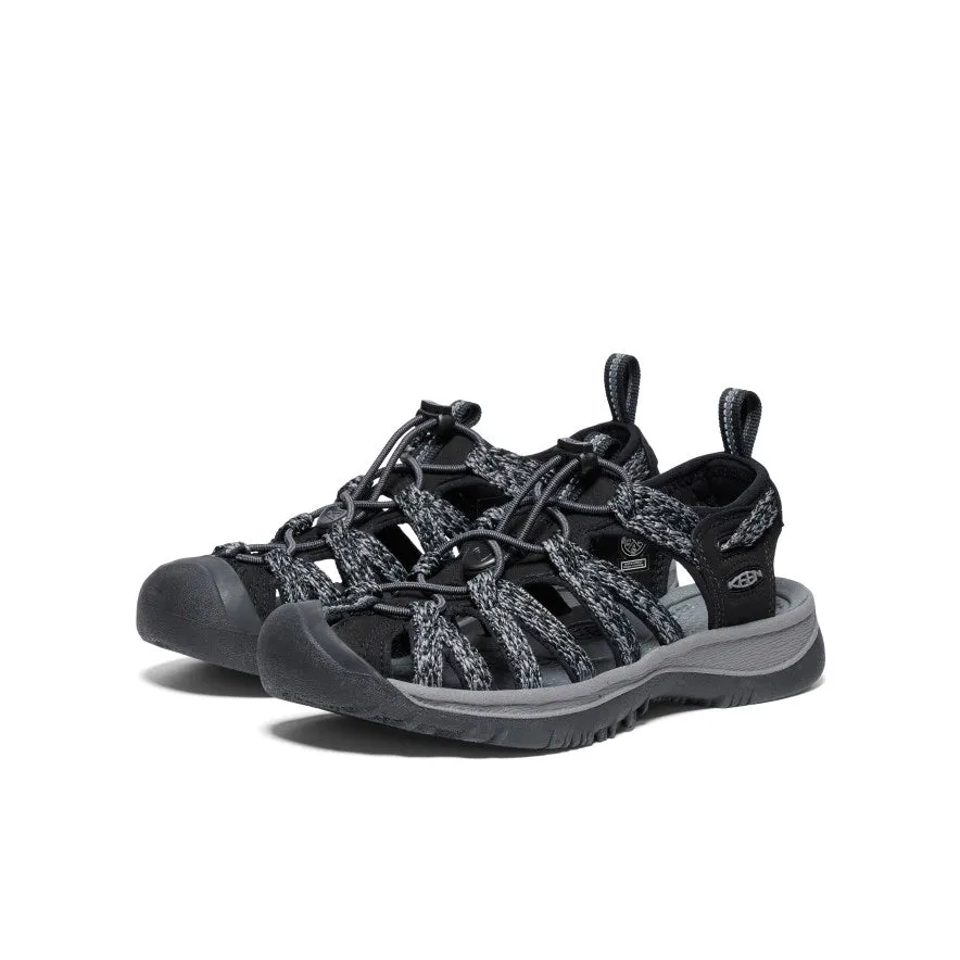 Women's Whisper  |  Black/Steel Grey