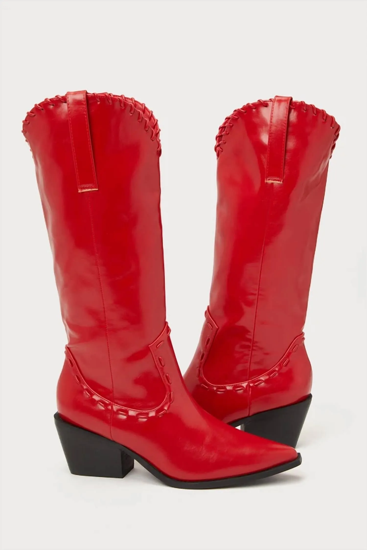 Women's Yanet Boots In Crimson