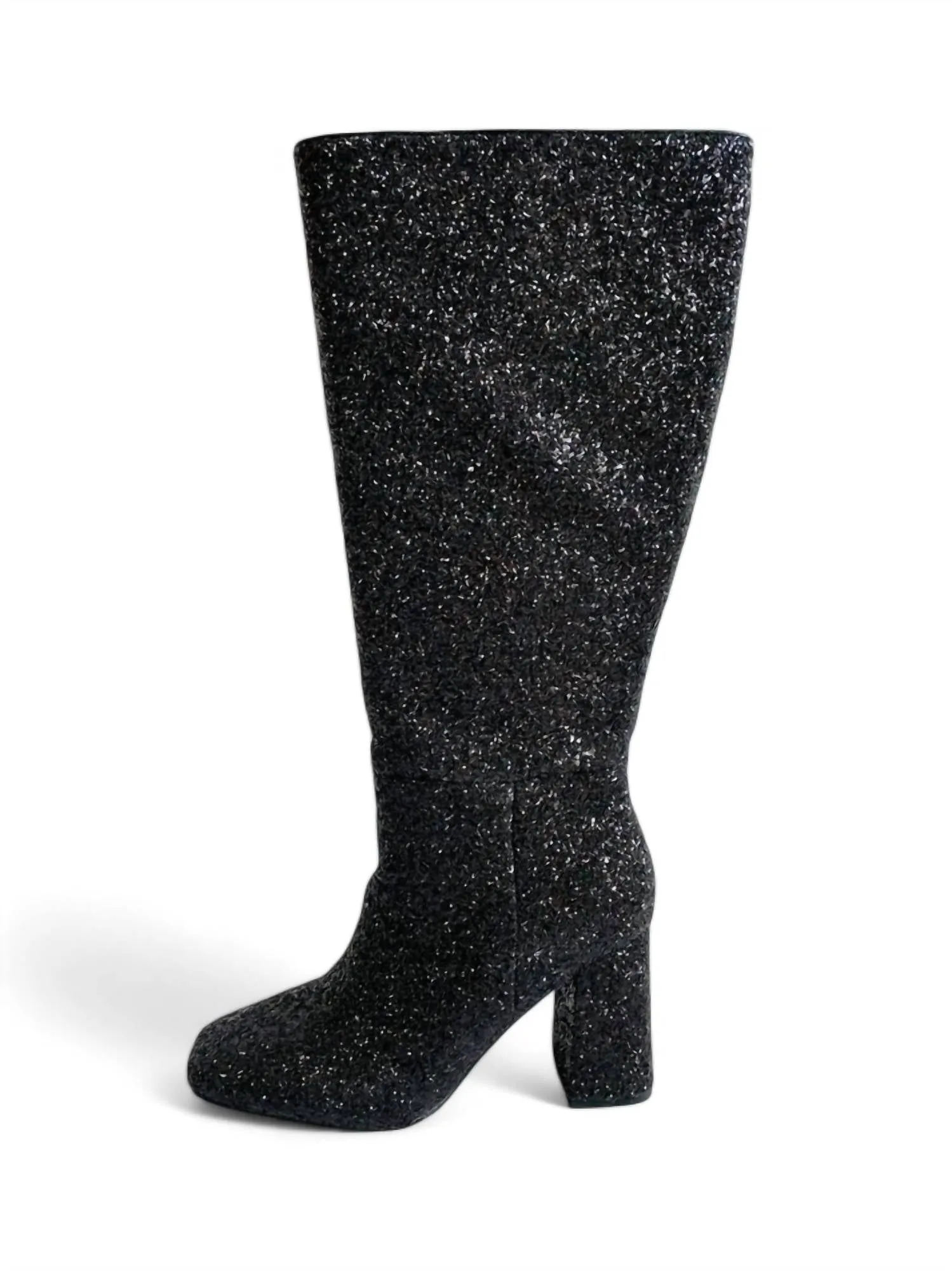 Women's Yolo Glitter Boots In Black