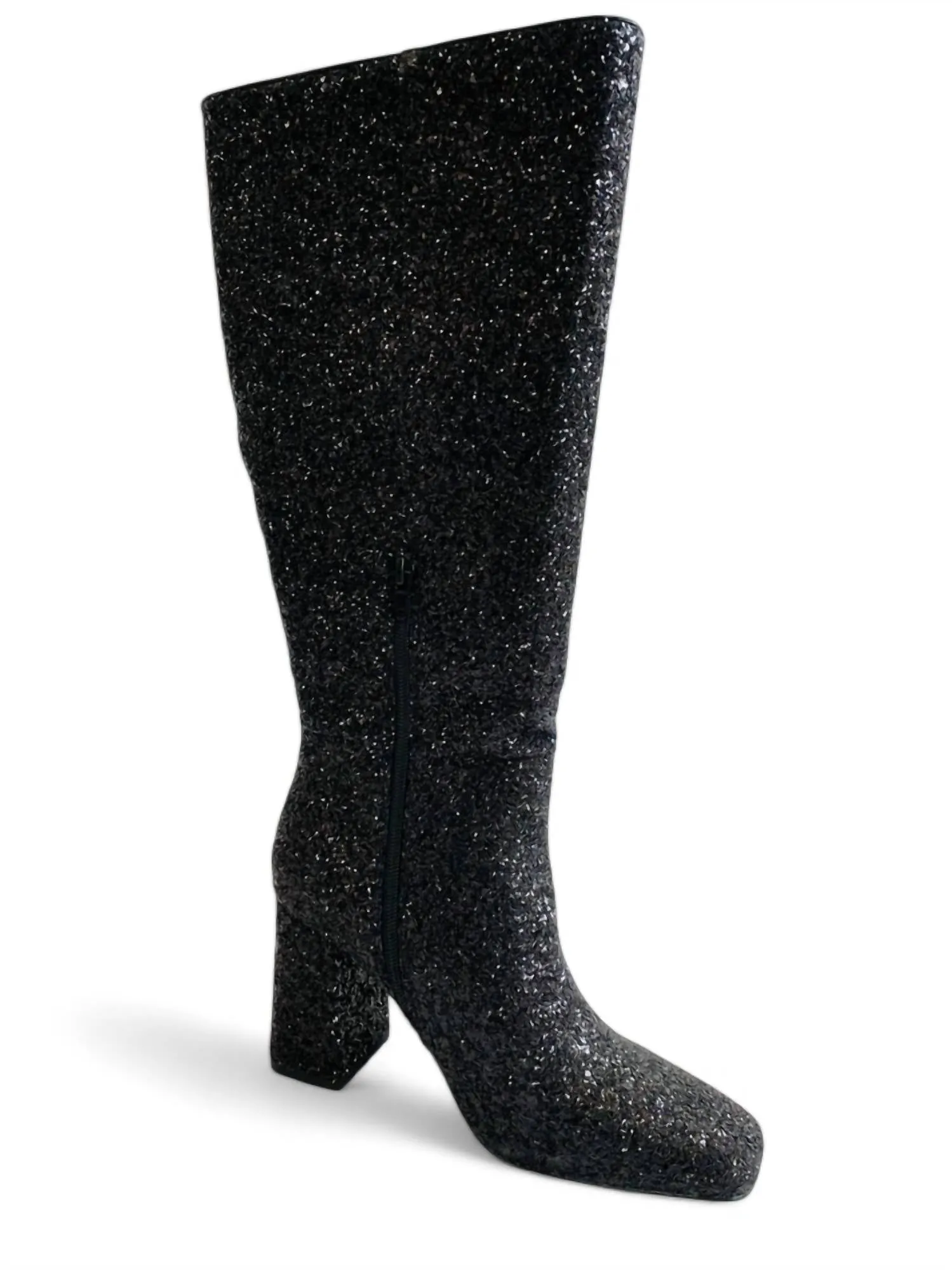 Women's Yolo Glitter Boots In Black