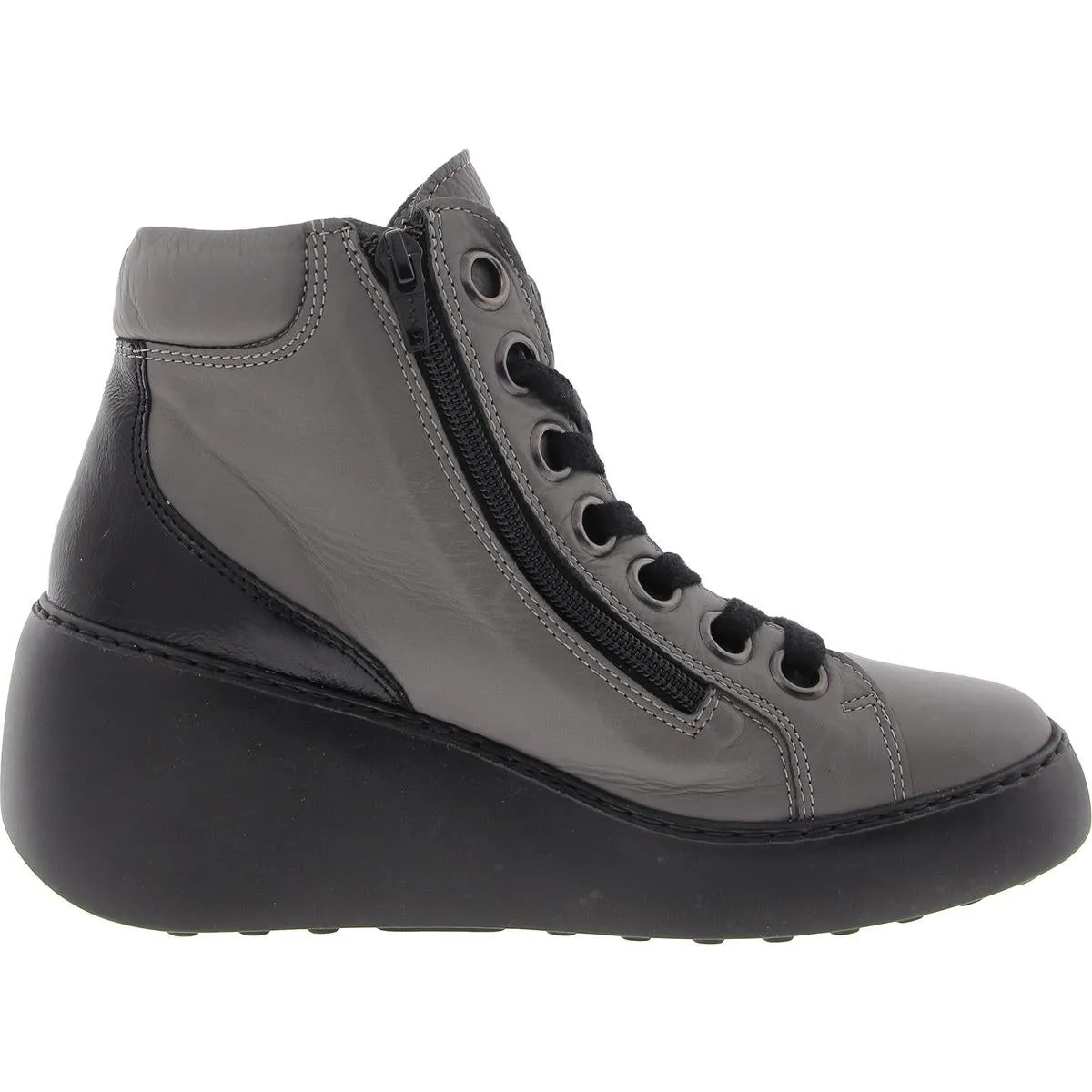 Womens Zipper Ankle Boots