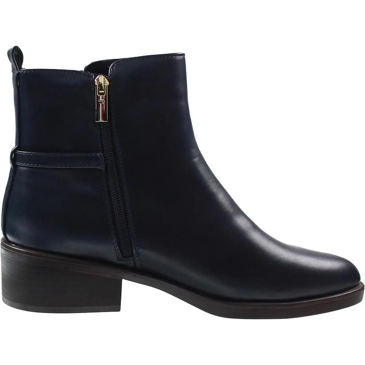 Womens Zipper Ankle Boots