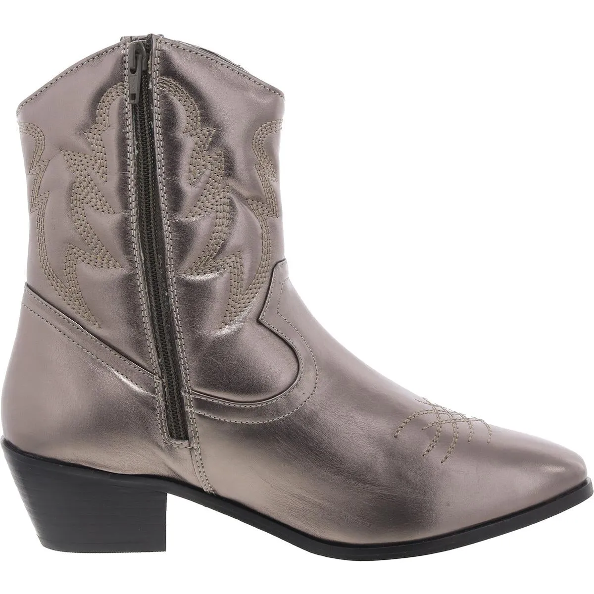 Womens Zipper Man Made Cowboy, Western Boots