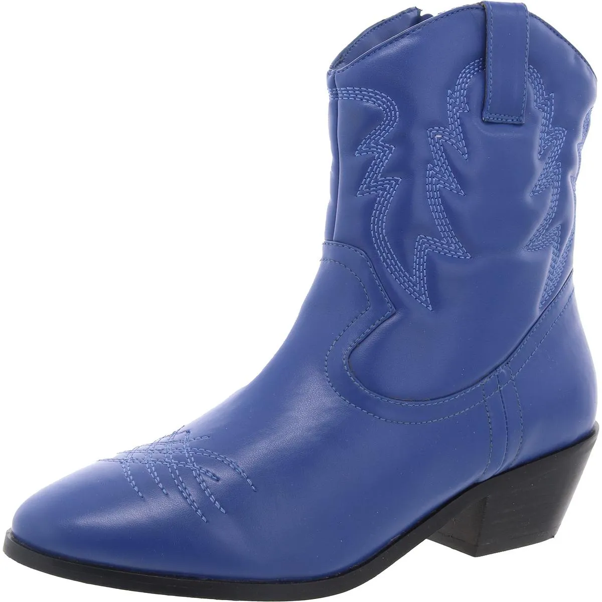 Womens Zipper Man Made Cowboy, Western Boots
