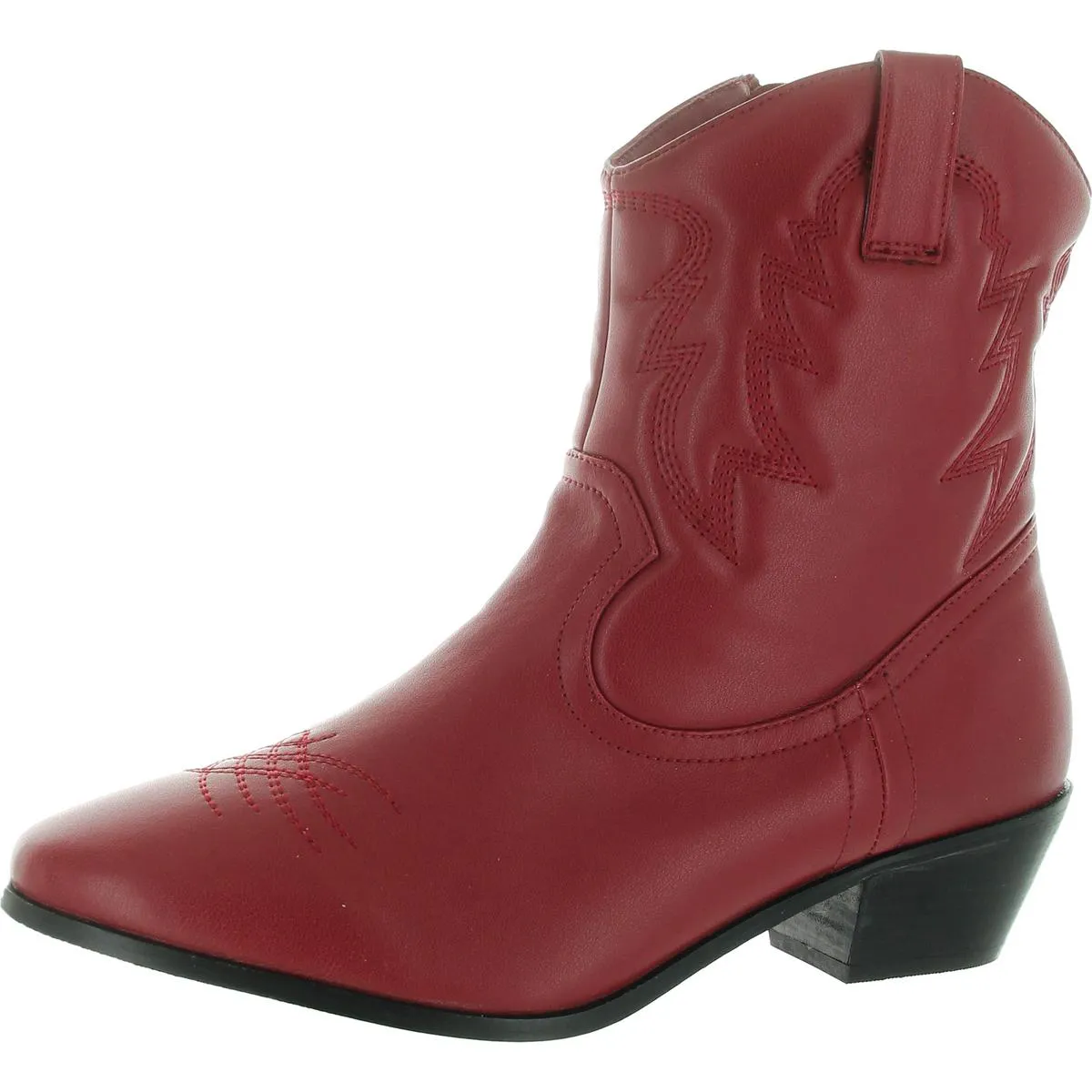Womens Zipper Man Made Cowboy, Western Boots