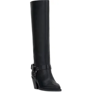 Womens Zipper Man Made Knee-High Boots
