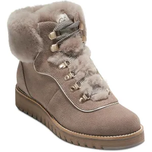 ZERO GRAND UPSTATE HIKER Womens Waterproof Faux Suede Hiking Boots